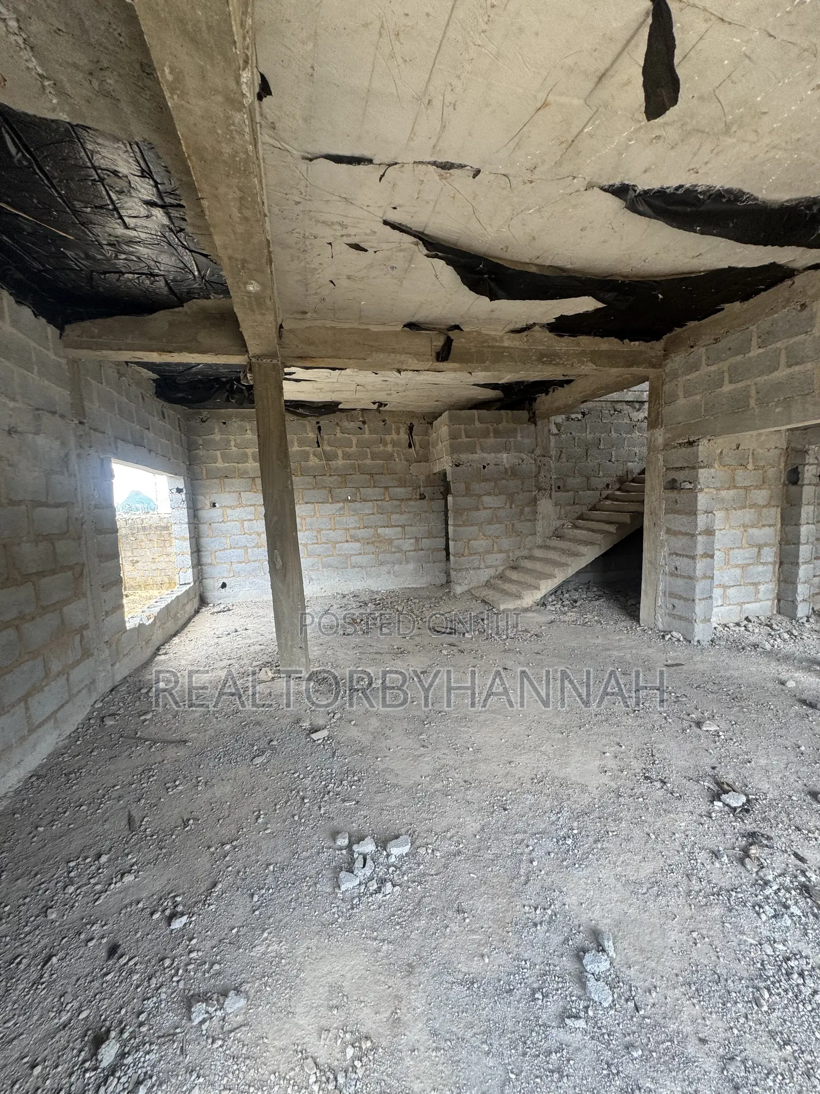 Carcass of 4 Bedroom Fully Detached Duplex With Attached BQ for Sale in Kaba