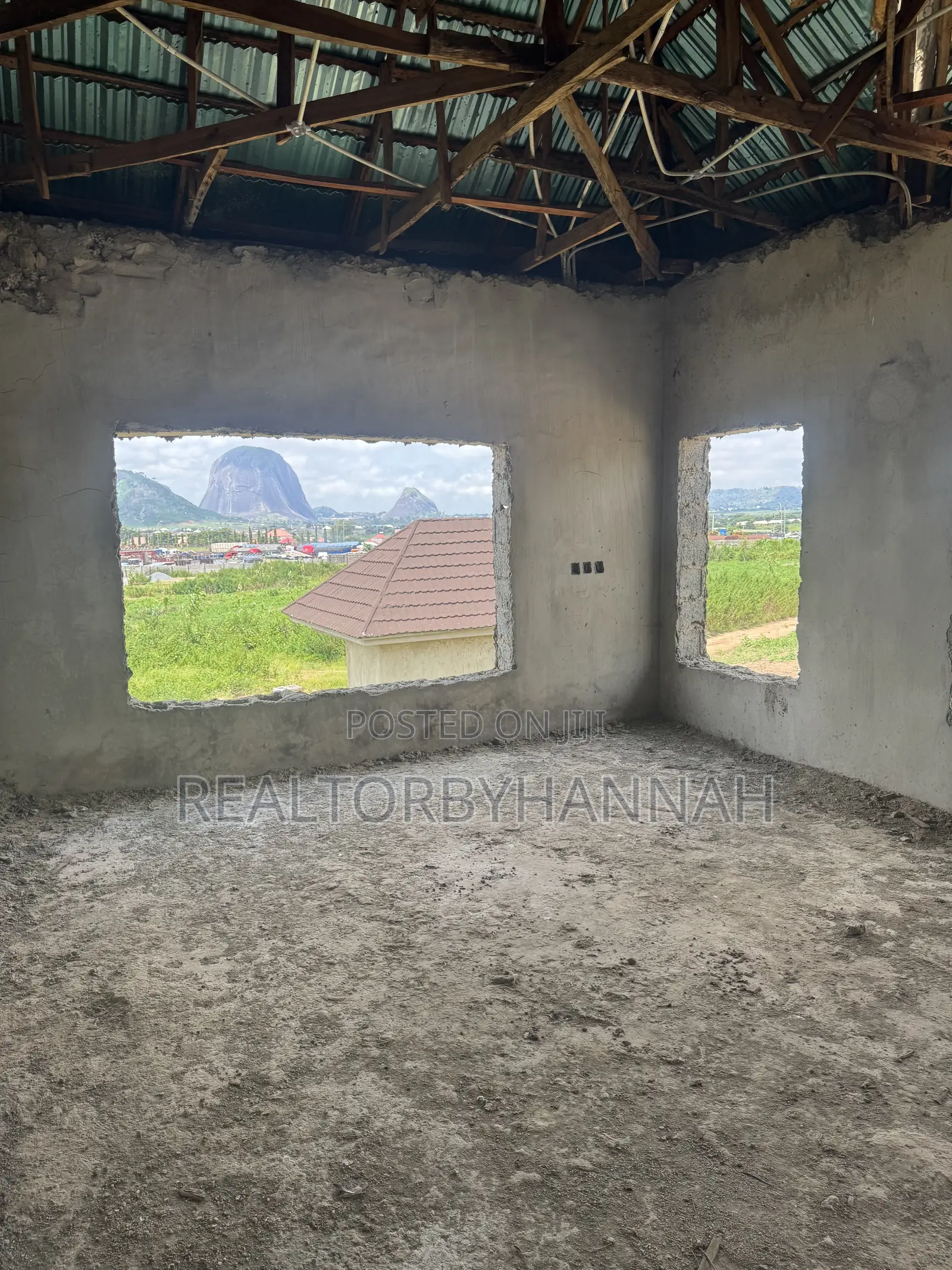 Carcass of 4 Bedroom Fully Detached Duplex With Attached BQ for Sale in Kaba