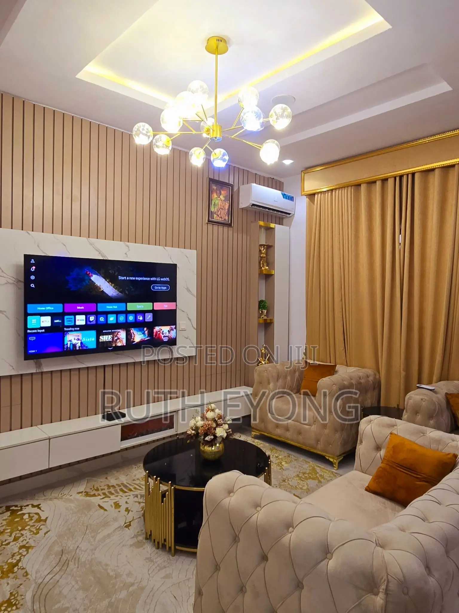 Furnished 3bdrm House in Ikota Gra, Lagos for rent in Ikota