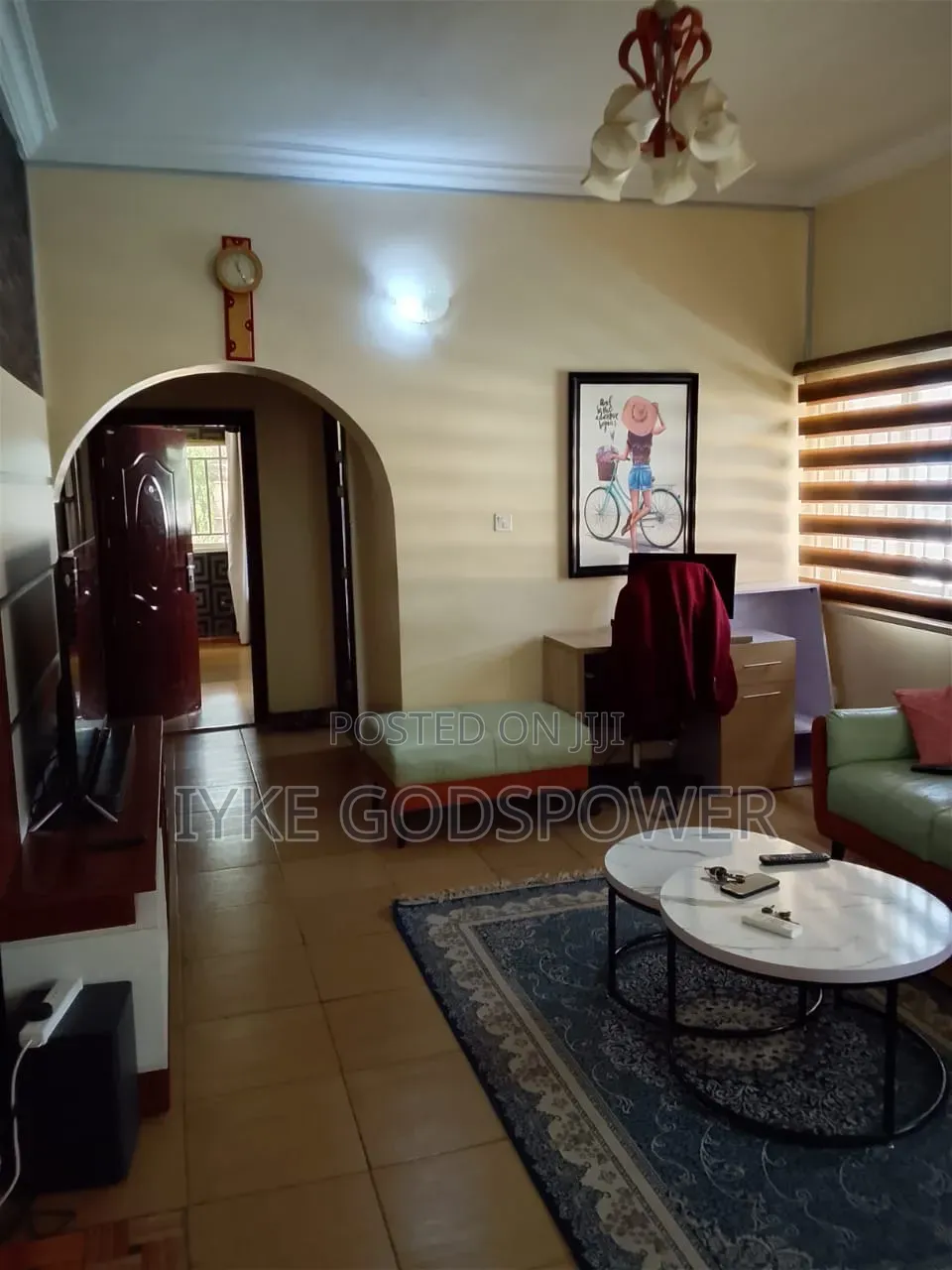 Furnished 1bdrm Apartment in Utako for rent in Utako