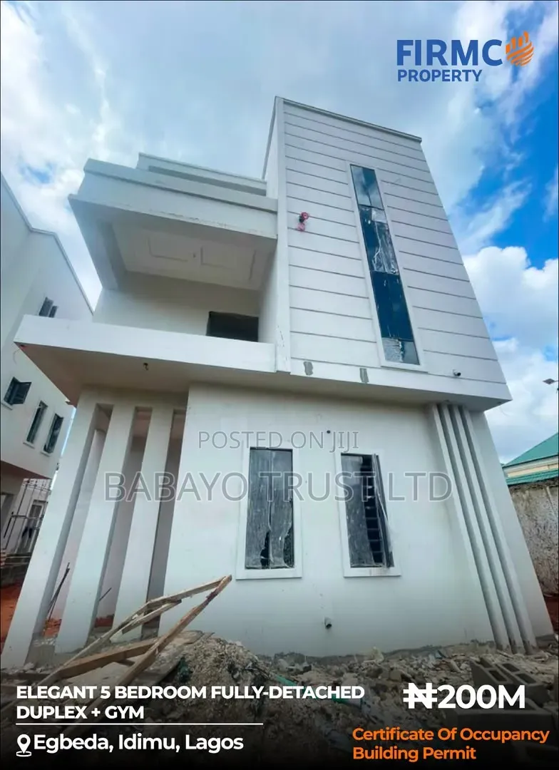 5bdrm Duplex in Egbeda for sale in Egbeda