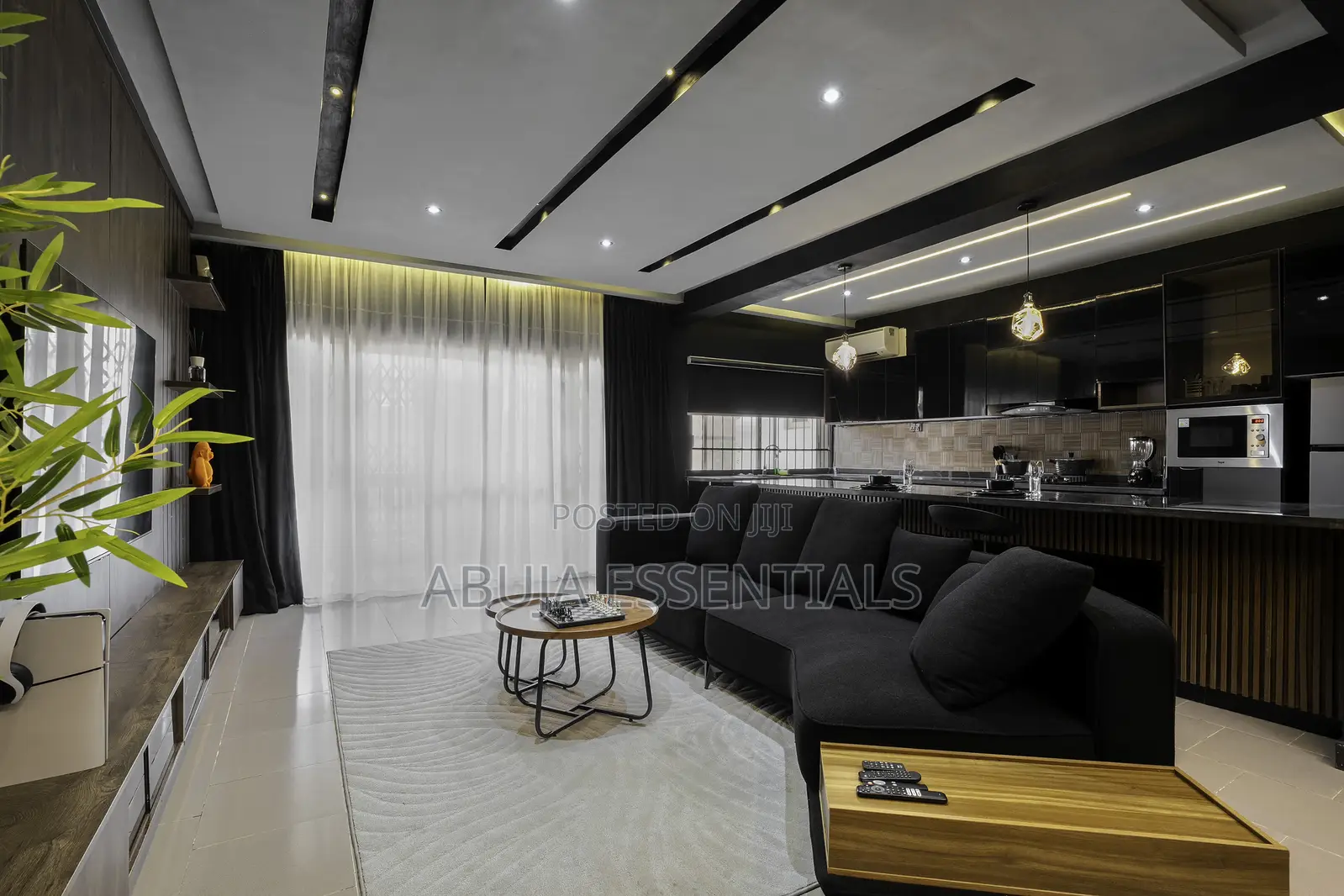 Black Themed 2 Bedroom Aparment Ikoyi Lagos in Ikoyi