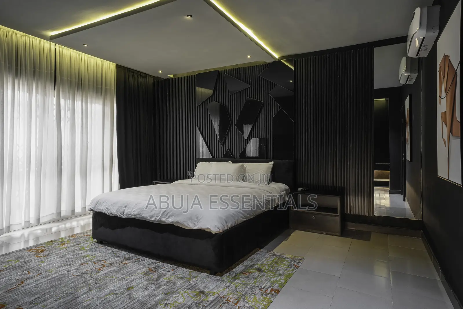 Black Themed 2 Bedroom Aparment Ikoyi Lagos in Ikoyi