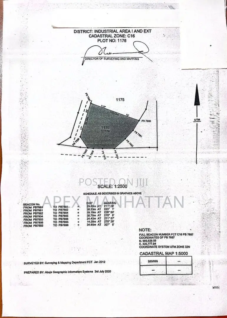 For SALE IDU Industrial 1.18 Hectares of Land in Idu Industrial