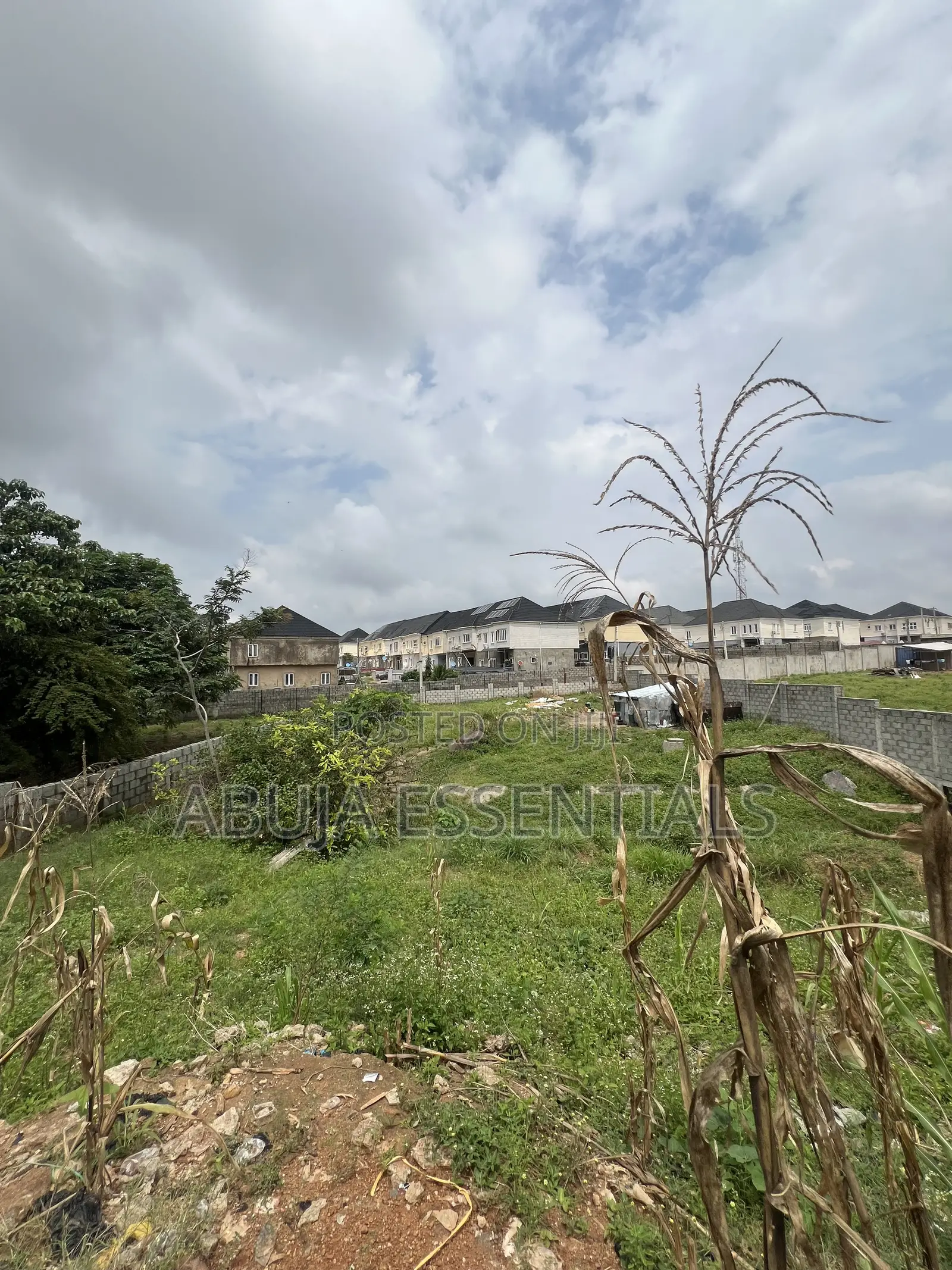 1264SQM Land Karmo by Nizamiya Hospital on a Tarred Road in Karmo