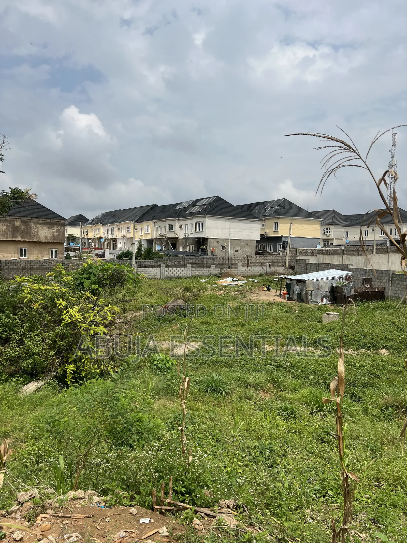 1264SQM Land Karmo by Nizamiya Hospital on a Tarred Road in Karmo