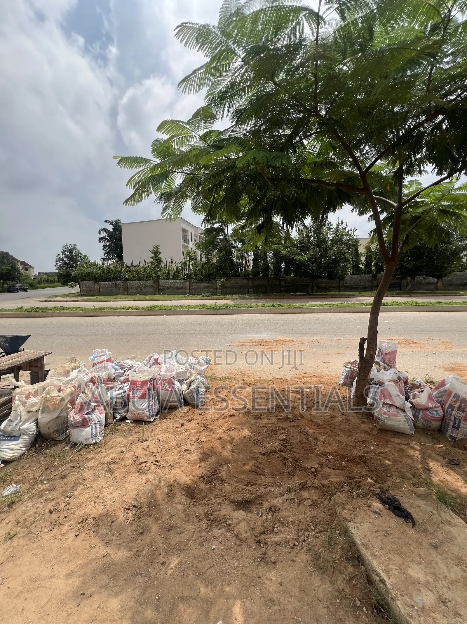 1264SQM Land Karmo by Nizamiya Hospital on a Tarred Road in Karmo