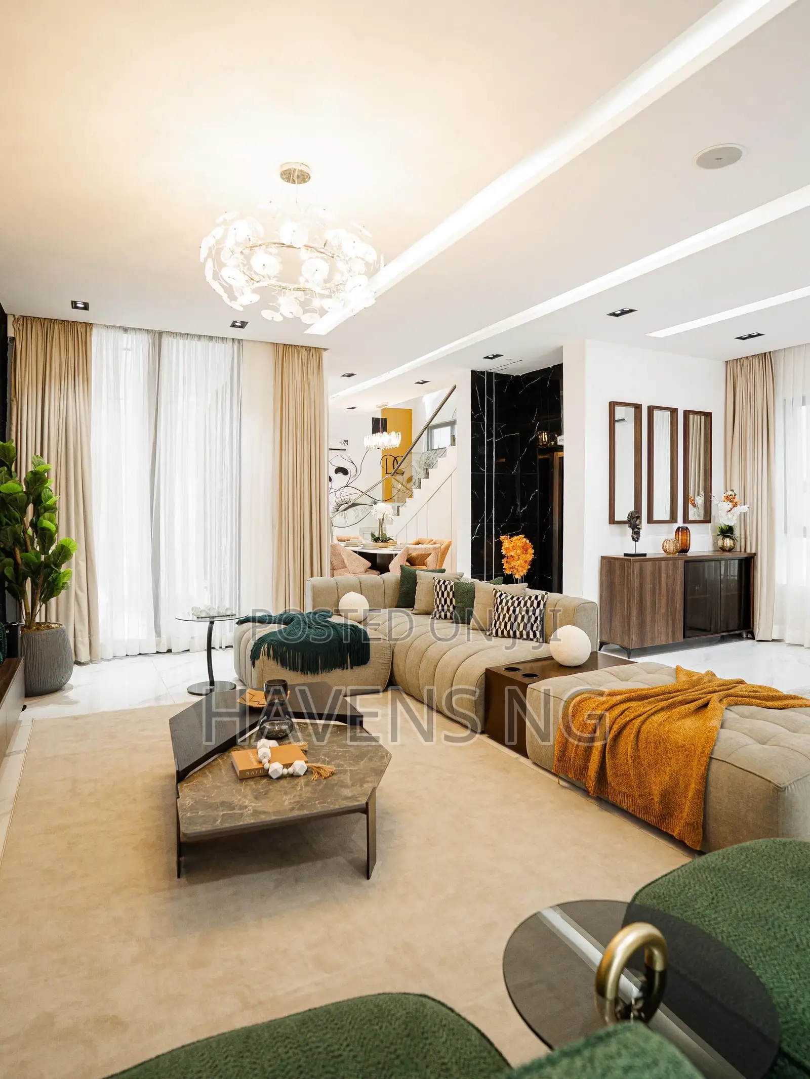 Luxury 5-Bedroom Duplex With Private Pool, Cinema, Gym Games in Lekki Phase 1