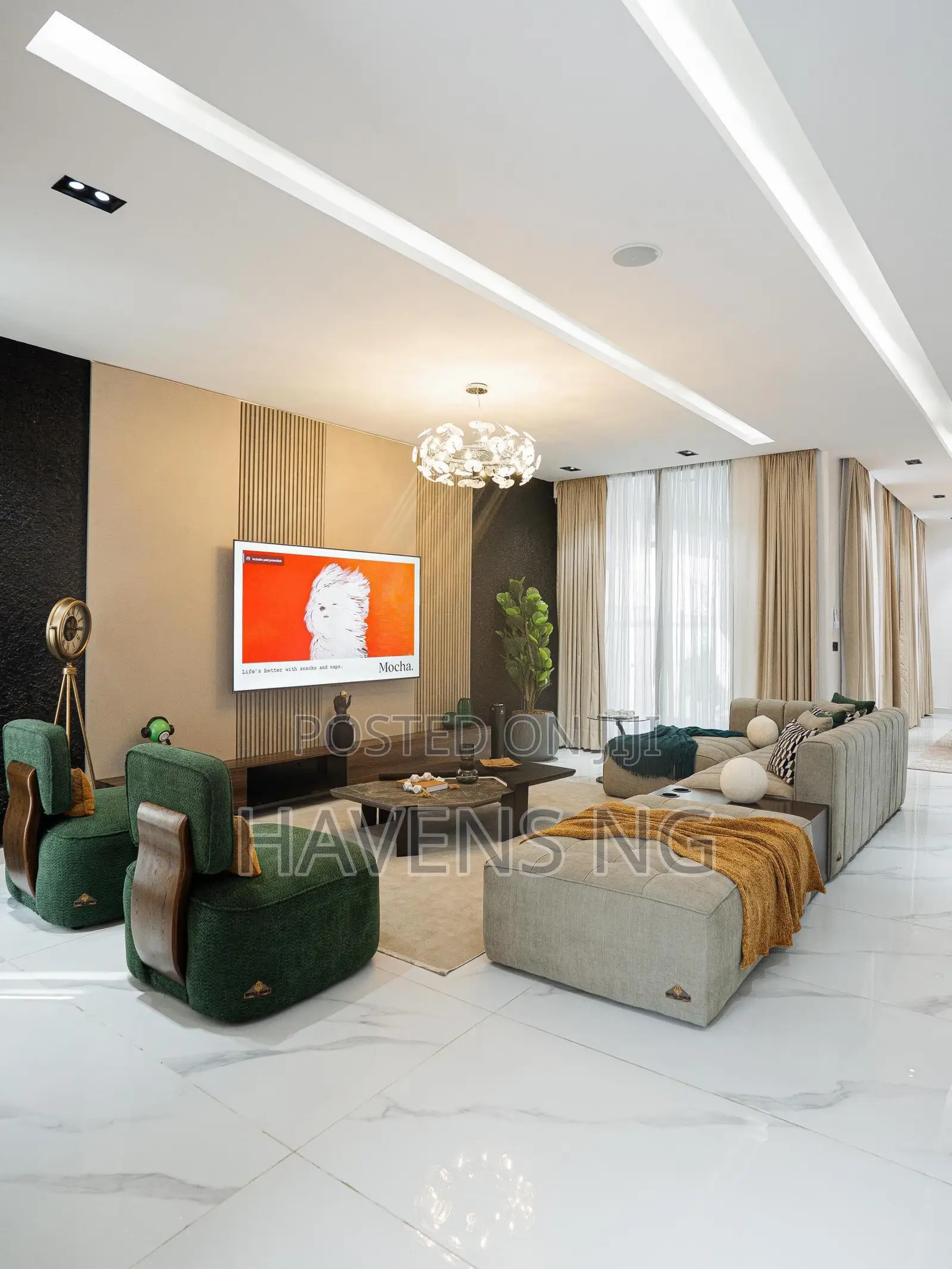 Luxury 5-Bedroom Duplex With Private Pool, Cinema, Gym Games in Lekki Phase 1