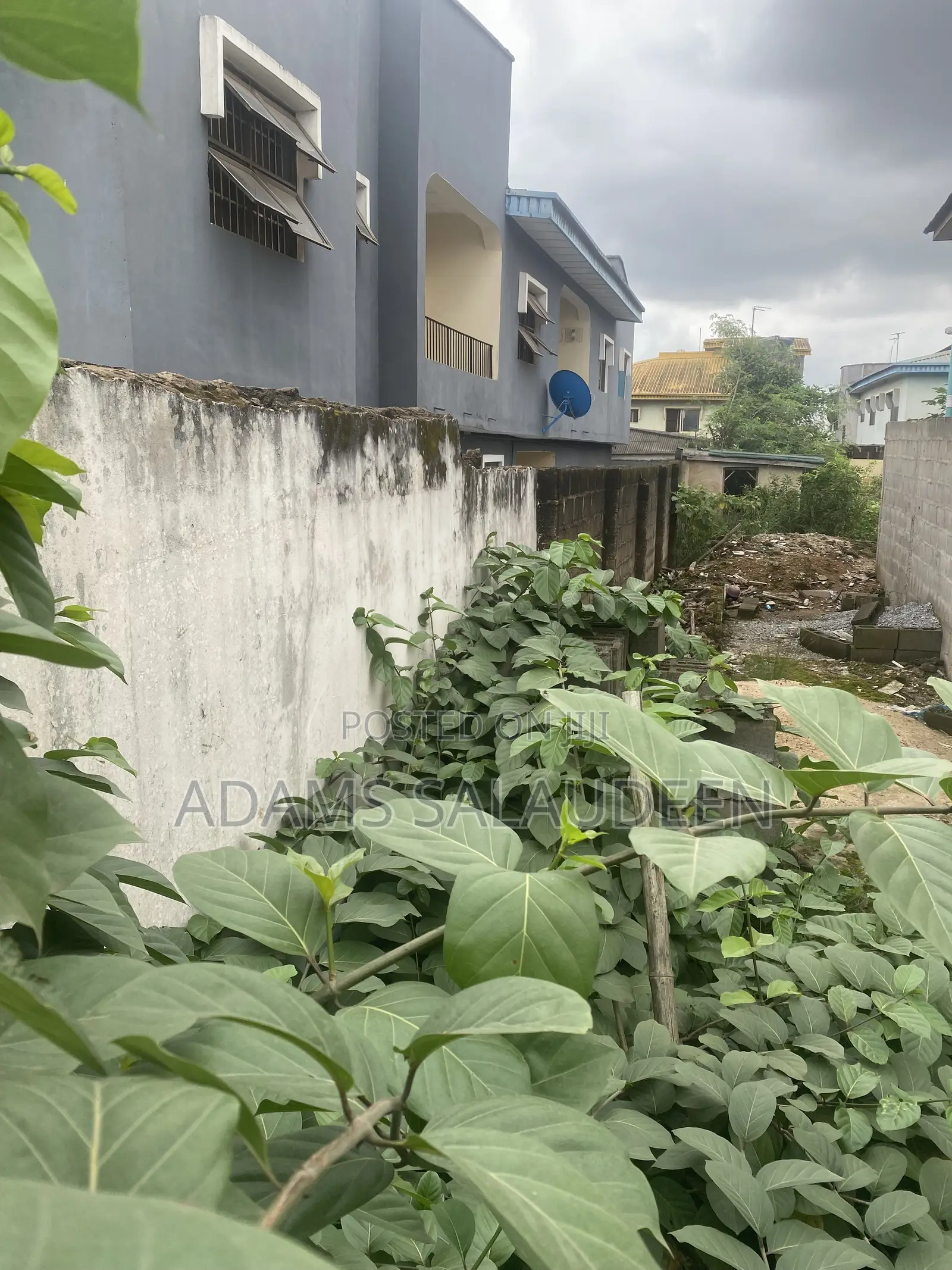 Commercial/Residential Quarter Plot of Land of Tarred Road in Abule Egba