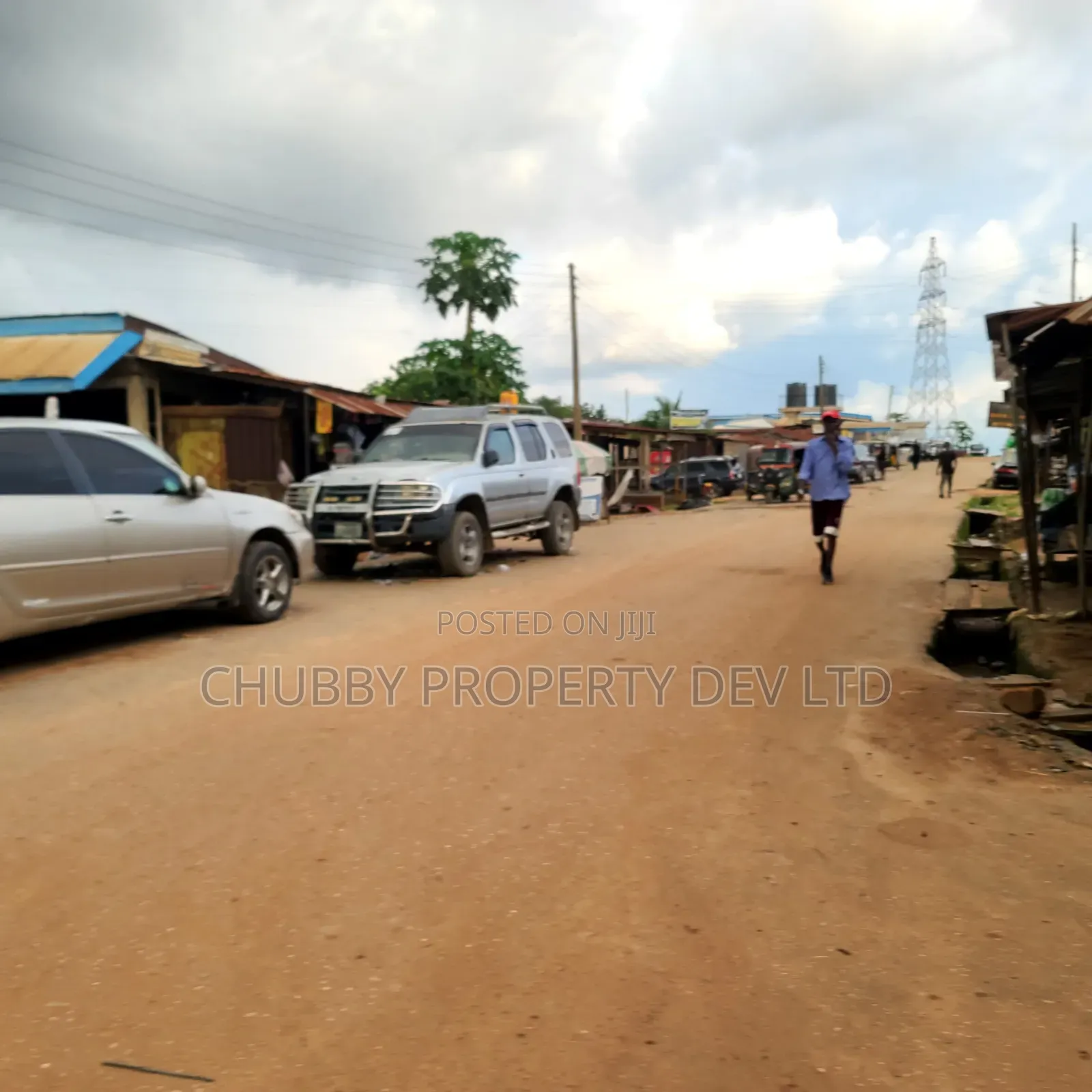 Double Empty Shop Plot Space in Umuahia