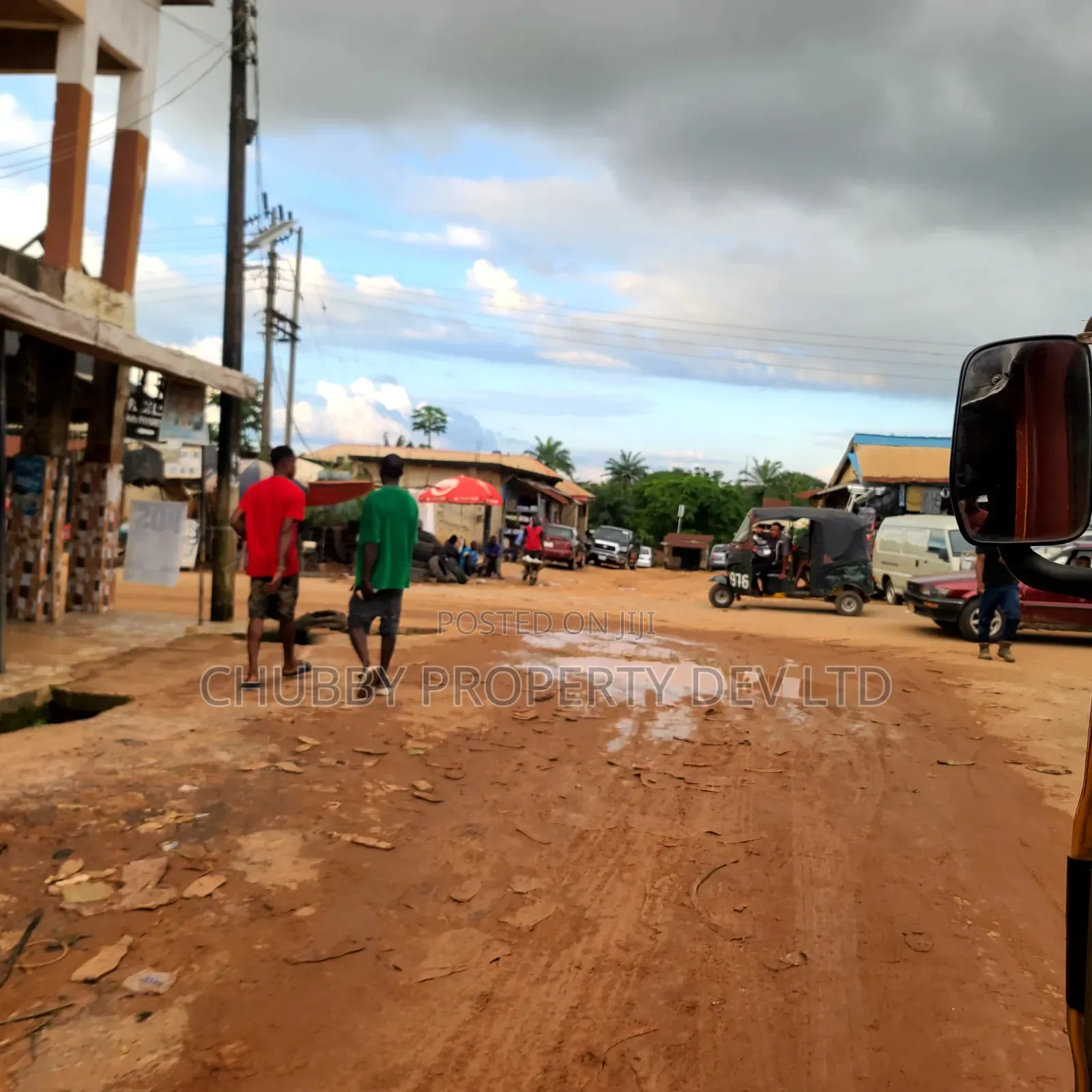 Double Empty Shop Plot Space in Umuahia
