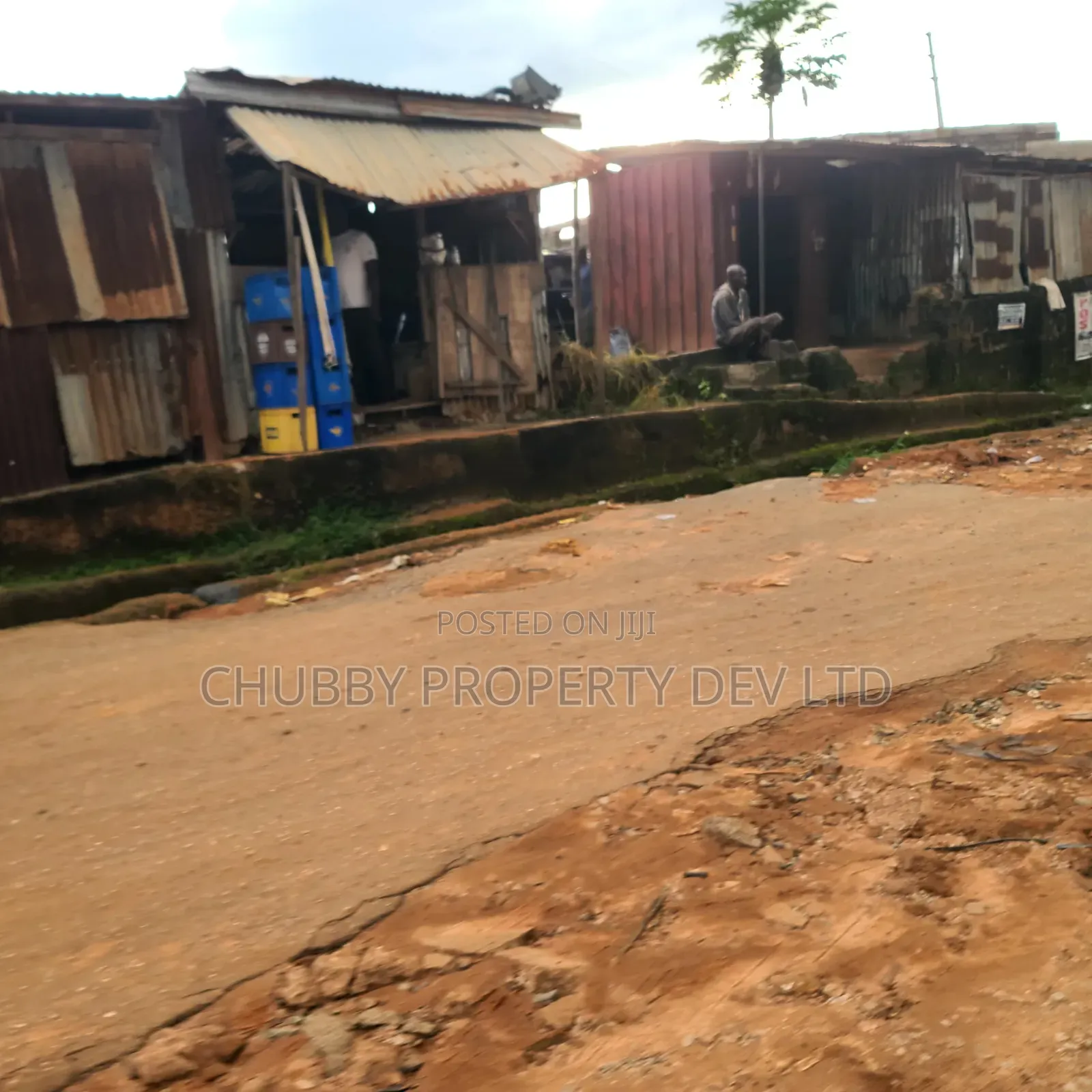 Double Empty Shop Plot Space in Umuahia