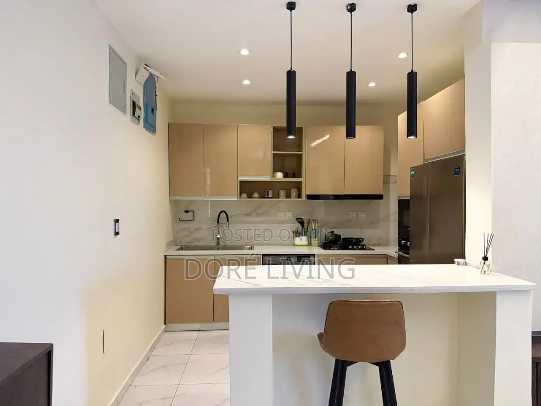 Luxe 2-Bedroom Apartment (Omni 2D) With Suspended Pool | Lekki Phase 1 in Lekki Phase 1
