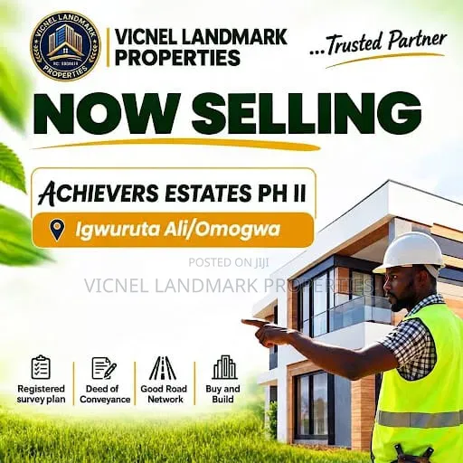 ACHIEVERS ESTATES 2, Igwuruta Ali/Omagwa, New Airport Bypass, Portharc in Ikwerre