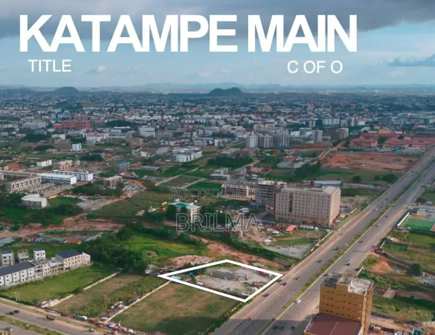 3900 SQM Land in Katampe Main for Sale in Guzape District