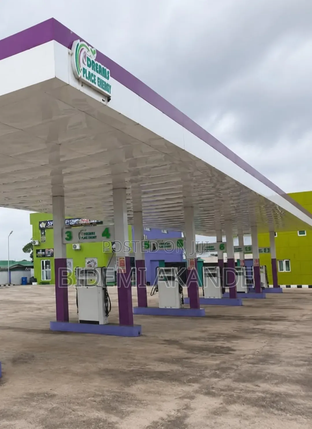 Prime Operational Filling Station + Commercial Asset for Sales IBadan in Eleyele
