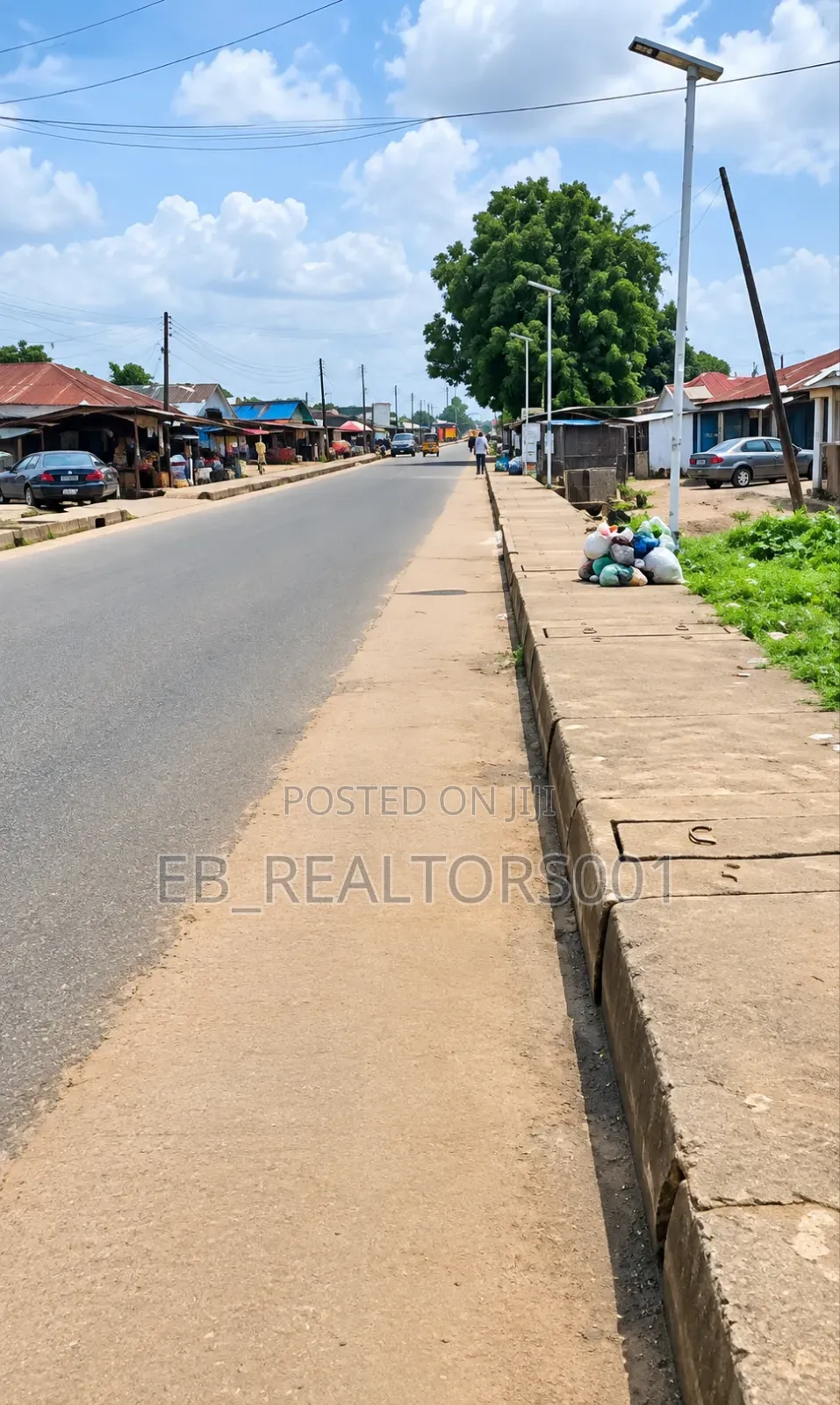 100X100 Major Road Land for Sale in Benin City
