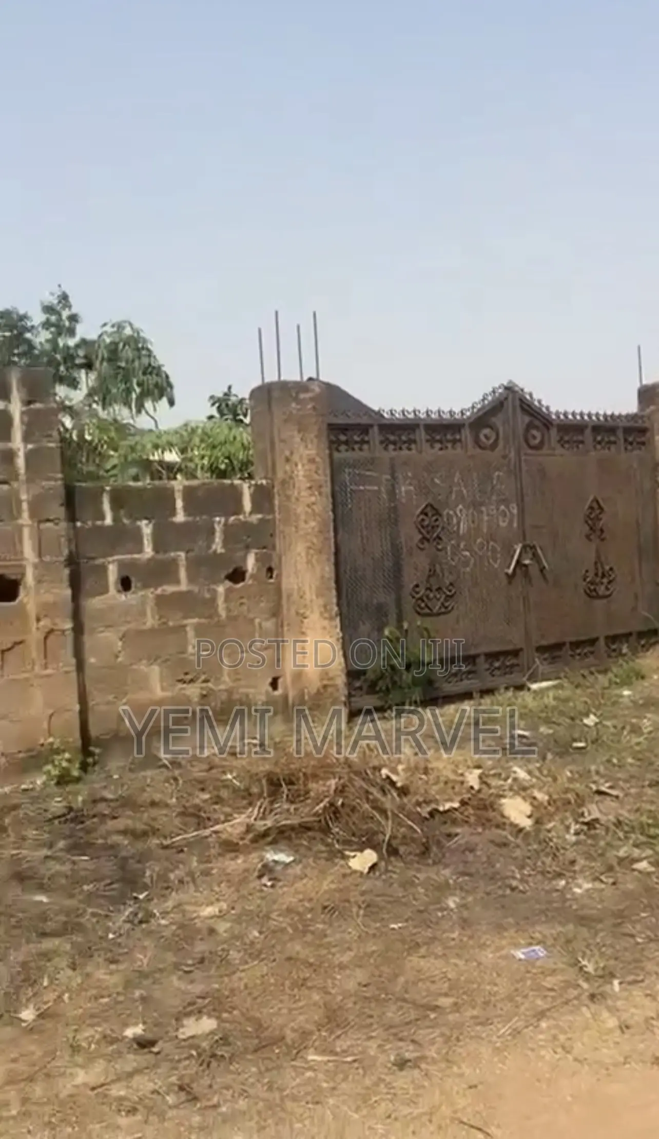 Well Fenced and Gated 2 Plots of Land at Hassan Block, Akuru in Akala Express