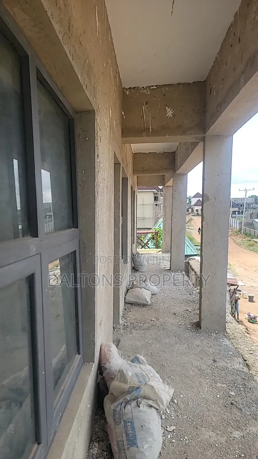 A Commercial Property of 8 Shops Plaza.4shops Up and Open Ground Floor in Sabon Lugbe