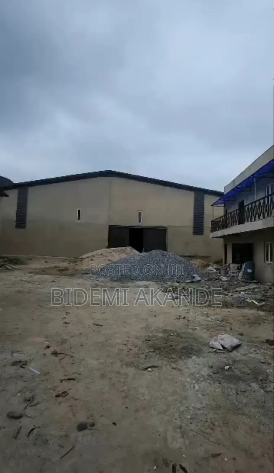 Massive 2,050 SQM Warehouse Available for Lease — Arepo in Obafemi-Owode