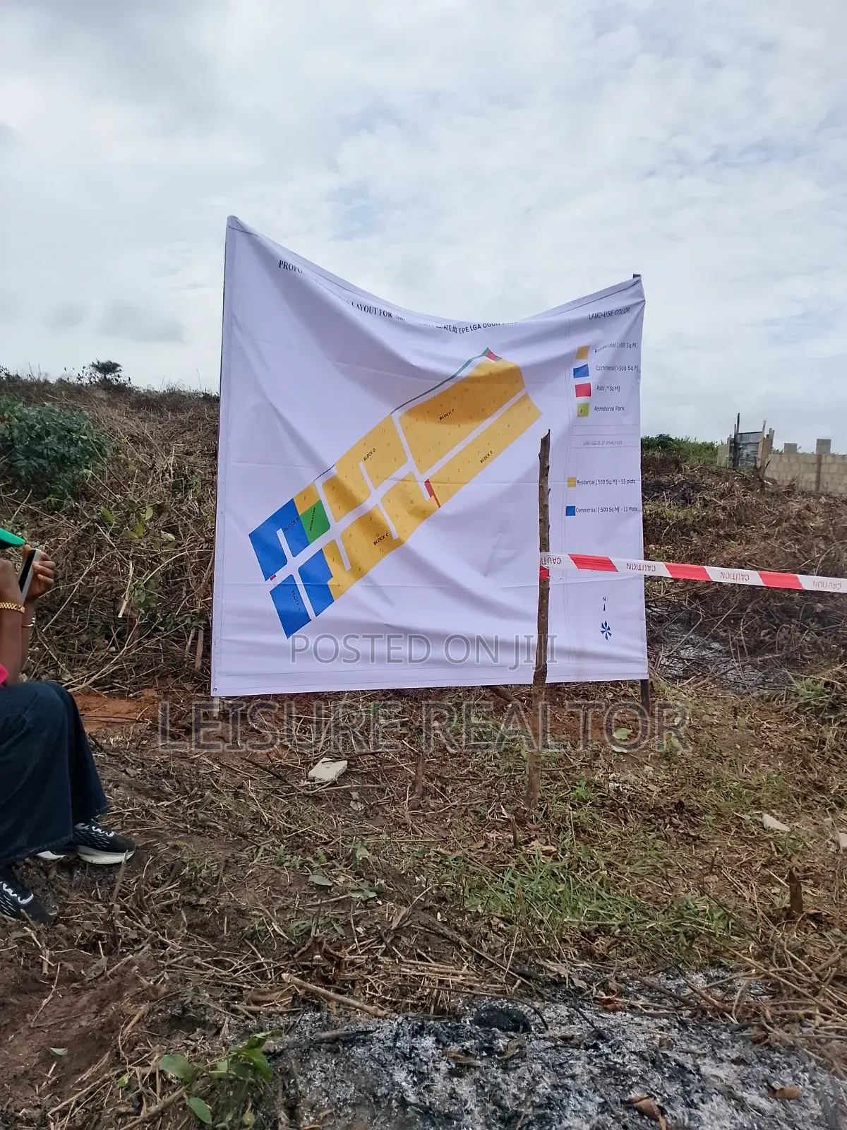Land for Sale in Iloti Epe in Epe Road