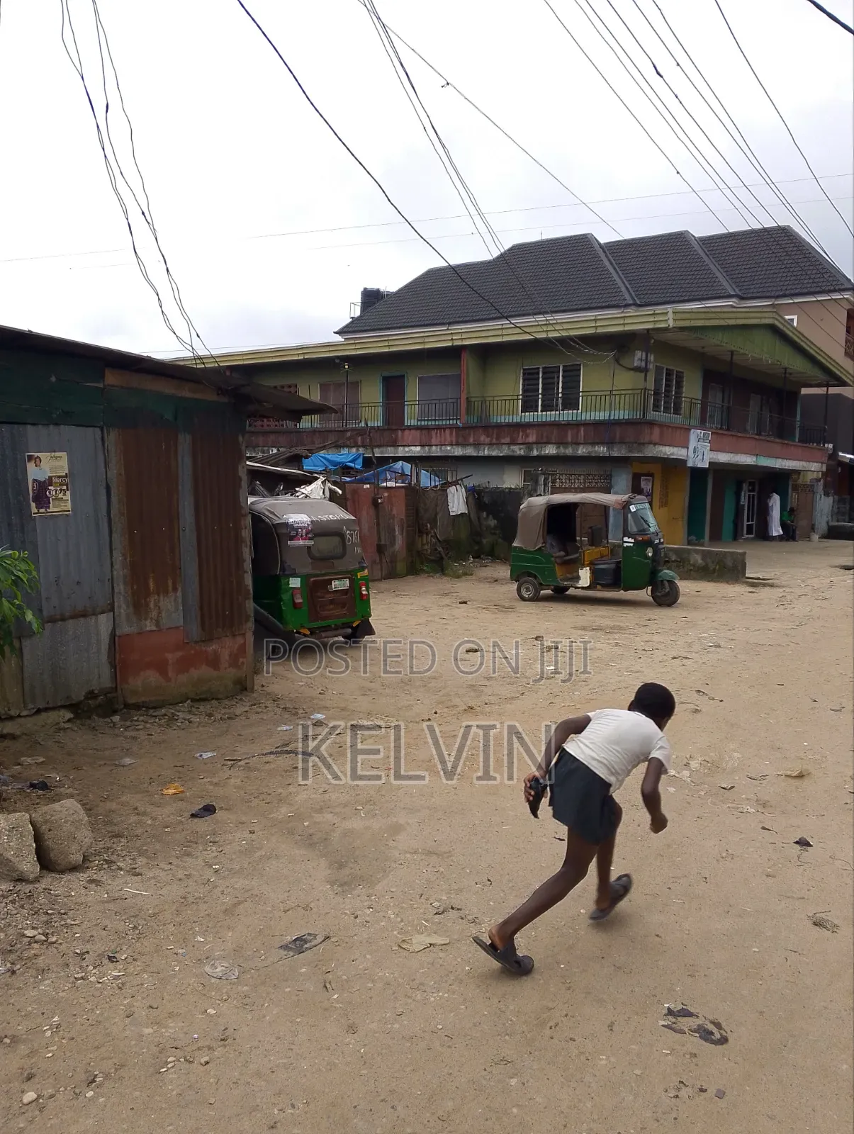 Land With a High Fence and Gate in Aba South