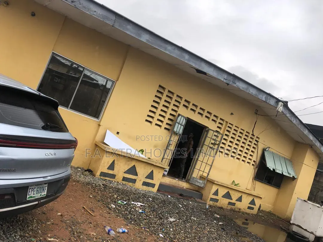 A Bungalow Office Space and Large Warehouse in Ogba Bus-Stop