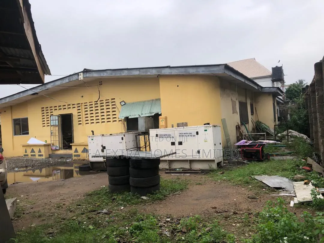 A Bungalow Office Space and Large Warehouse in Ogba Bus-Stop