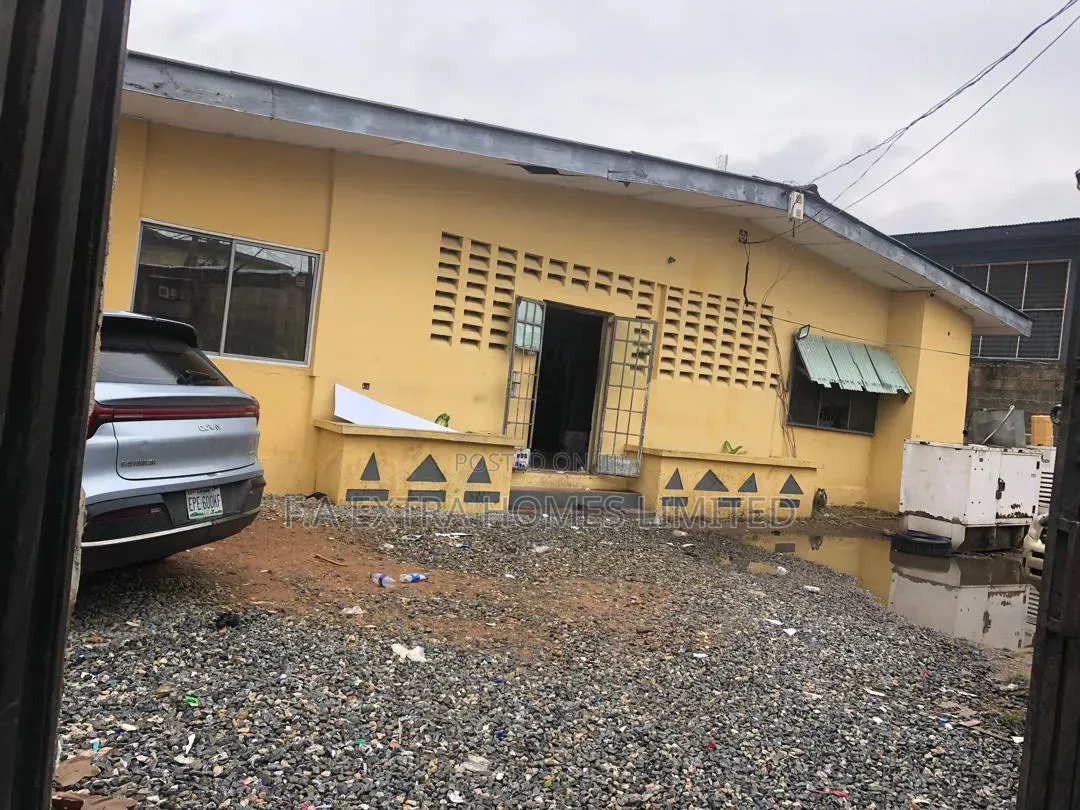 A Bungalow Office Space and Large Warehouse in Ogba Bus-Stop