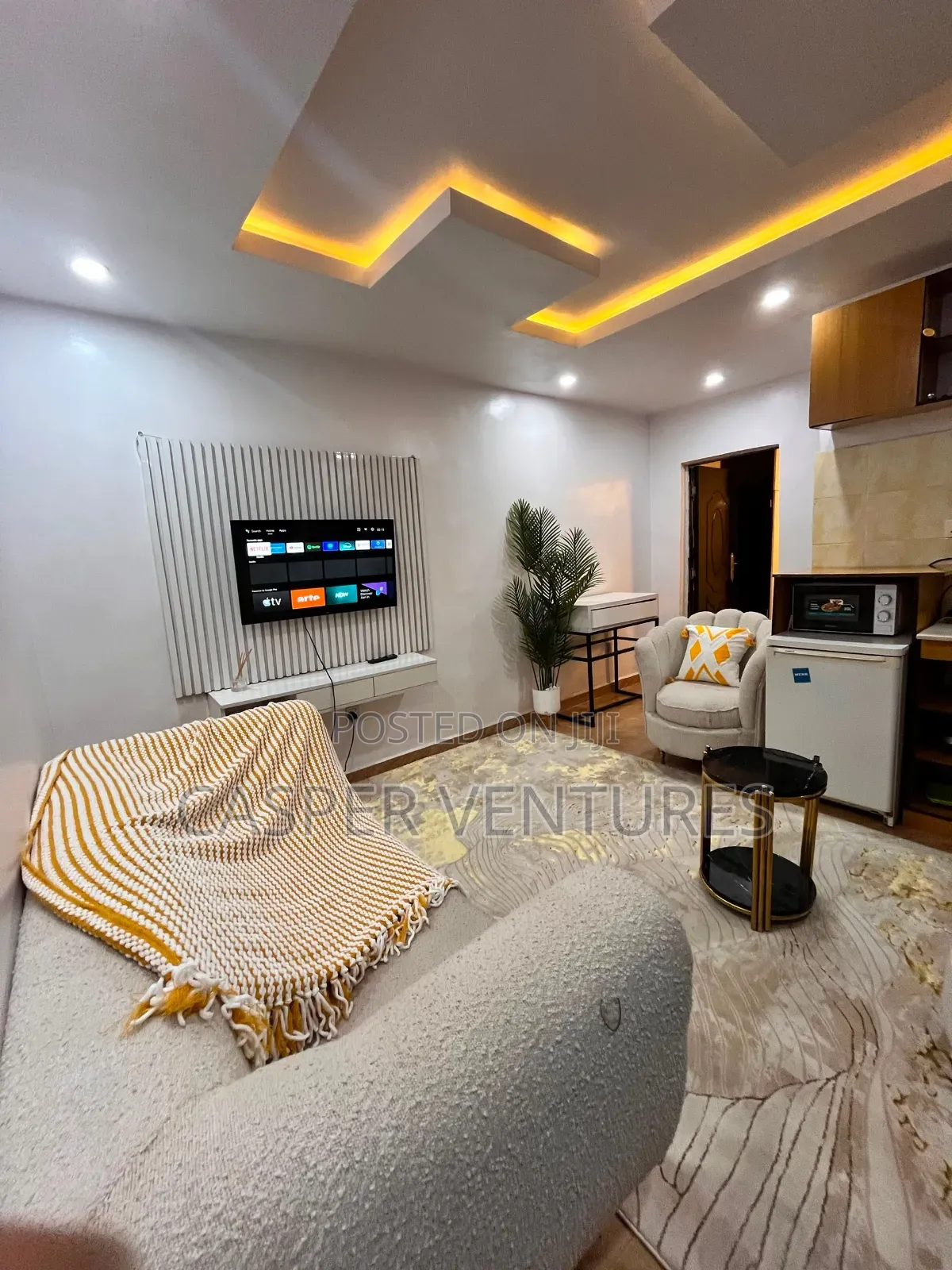 Nnewly Launched Aesthetic 1bed Apartment in Adeniyi Jones