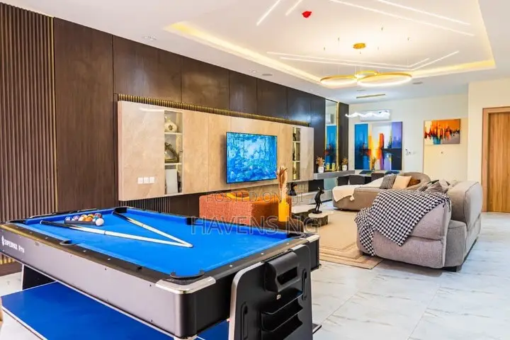 Brand-New 3-Bedroom Apartment With Pool, Gym Games in Lekki Phase 1