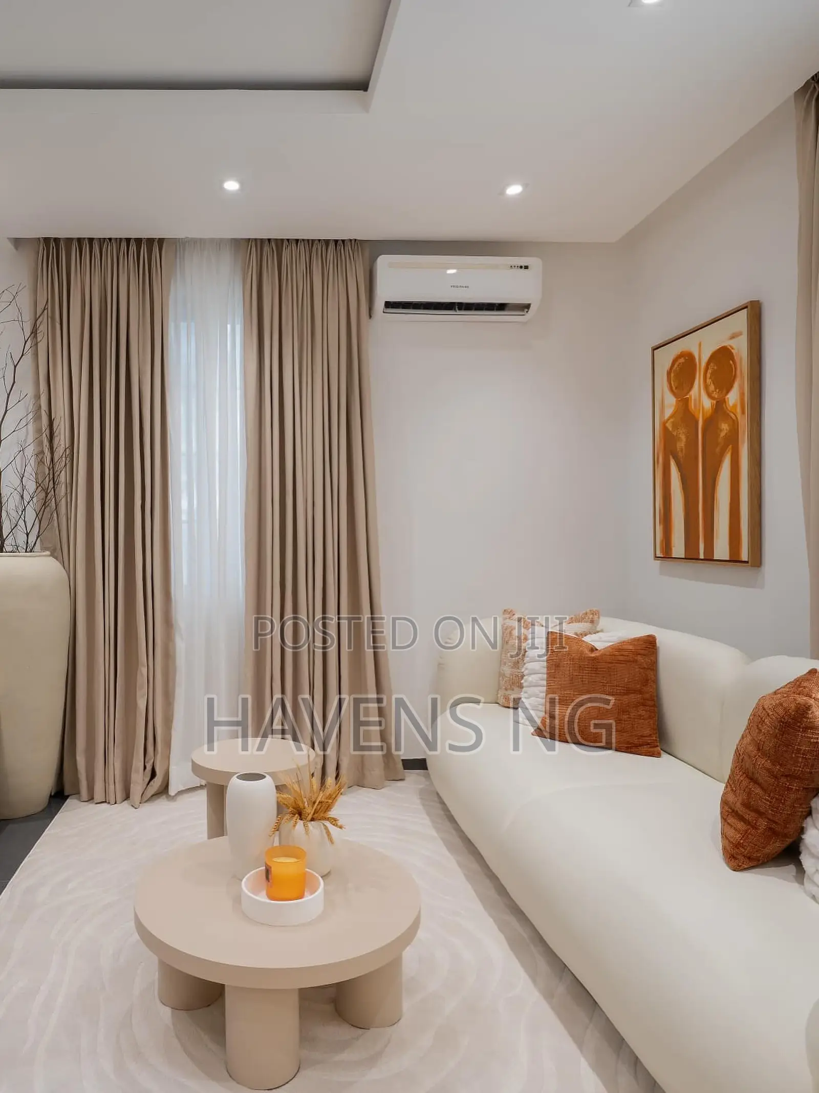 Spacious 1-Bedroom Terrace Suite With Pool Gym in Victoria Island Extension