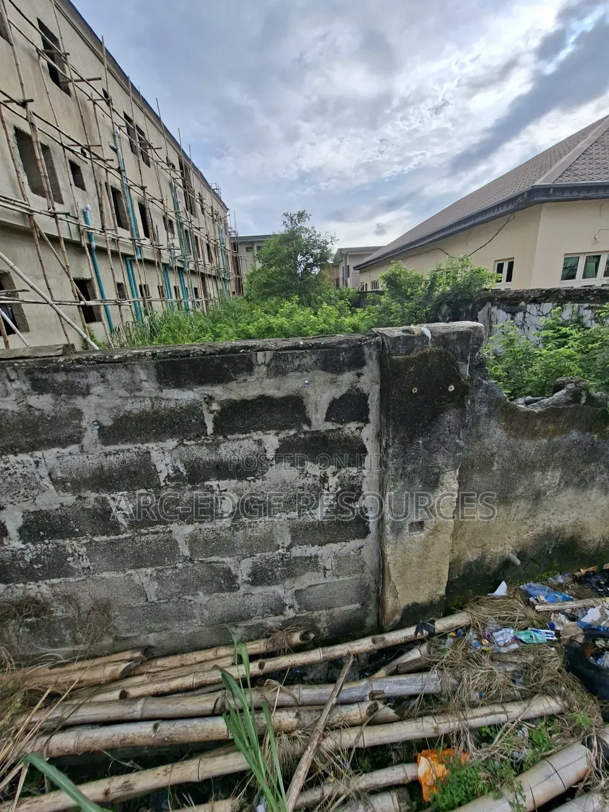 Half Plot With CofO in Ago Palace