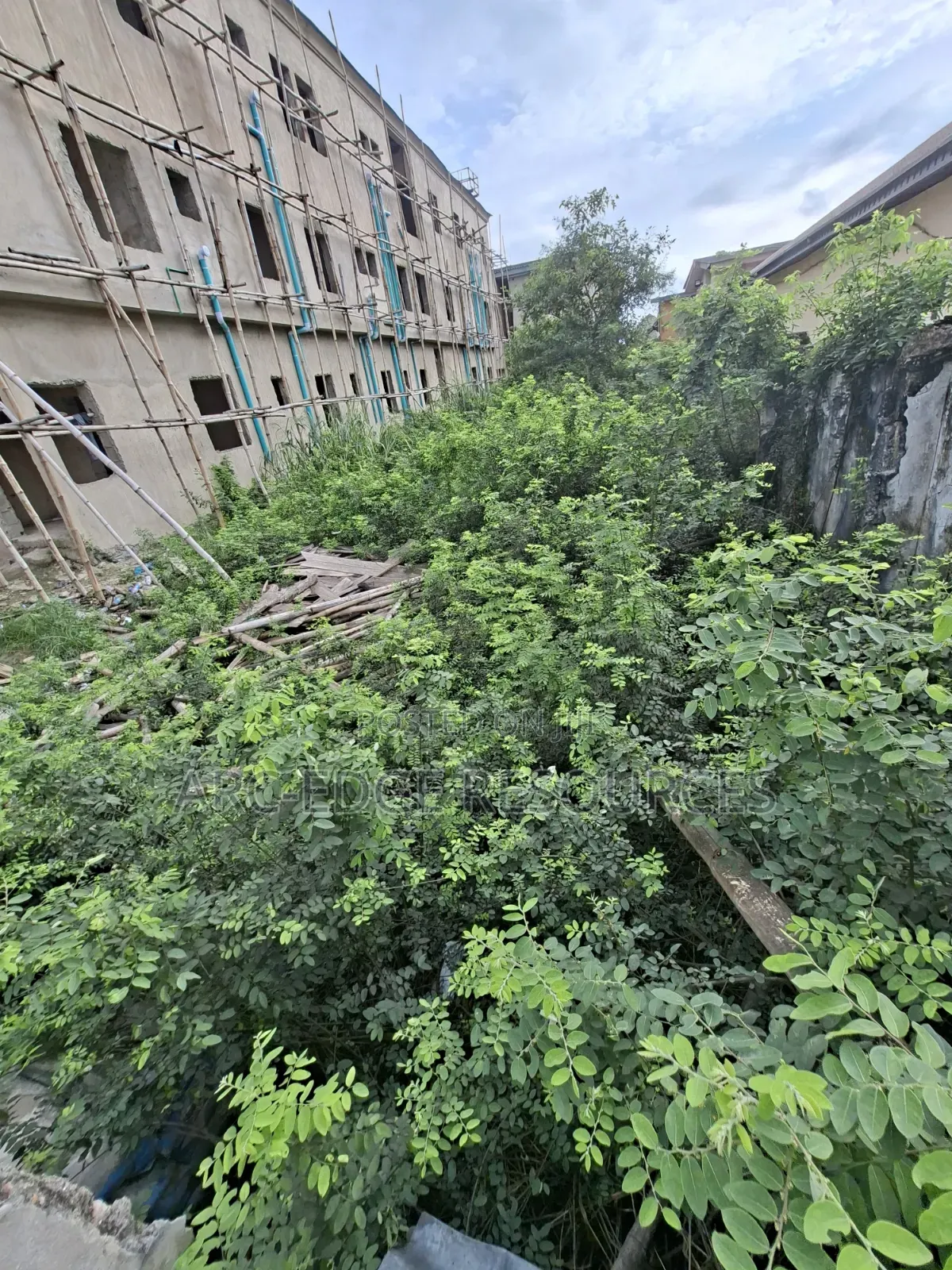 Half Plot With CofO in Ago Palace