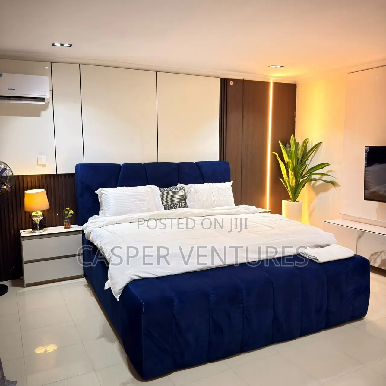 Sparkling Aesthetic 3bed Monthly Apartment With Solar-Inverter in Ikate