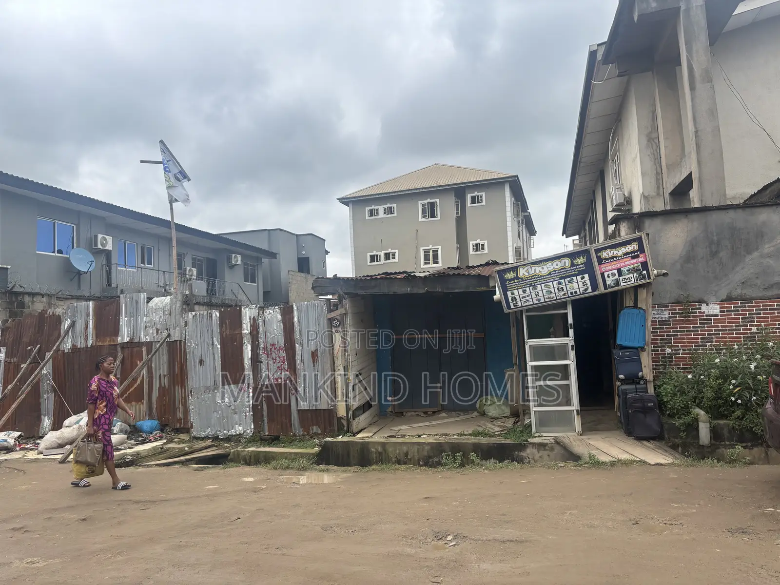 Empty Plot of Land on Ayodele Street, Off Nt. Airport Road Oshodi in Mafoluku