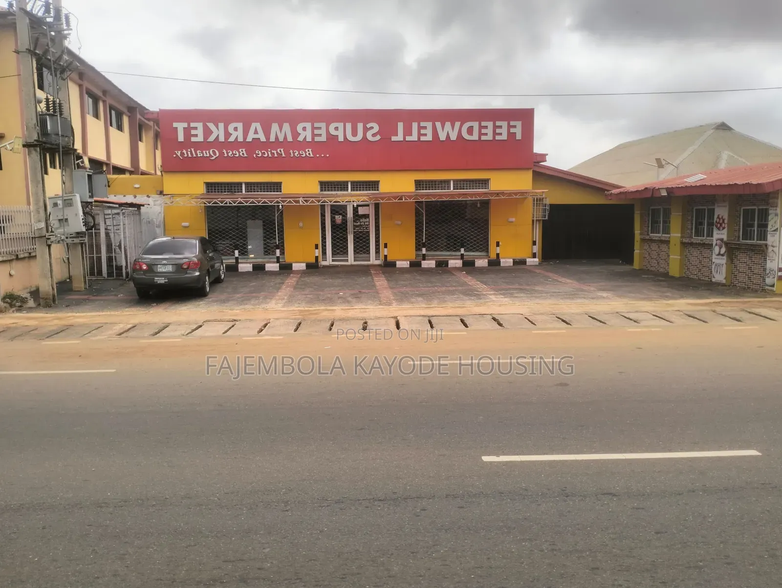 A Supermarket at Old Ife Road in Alakia