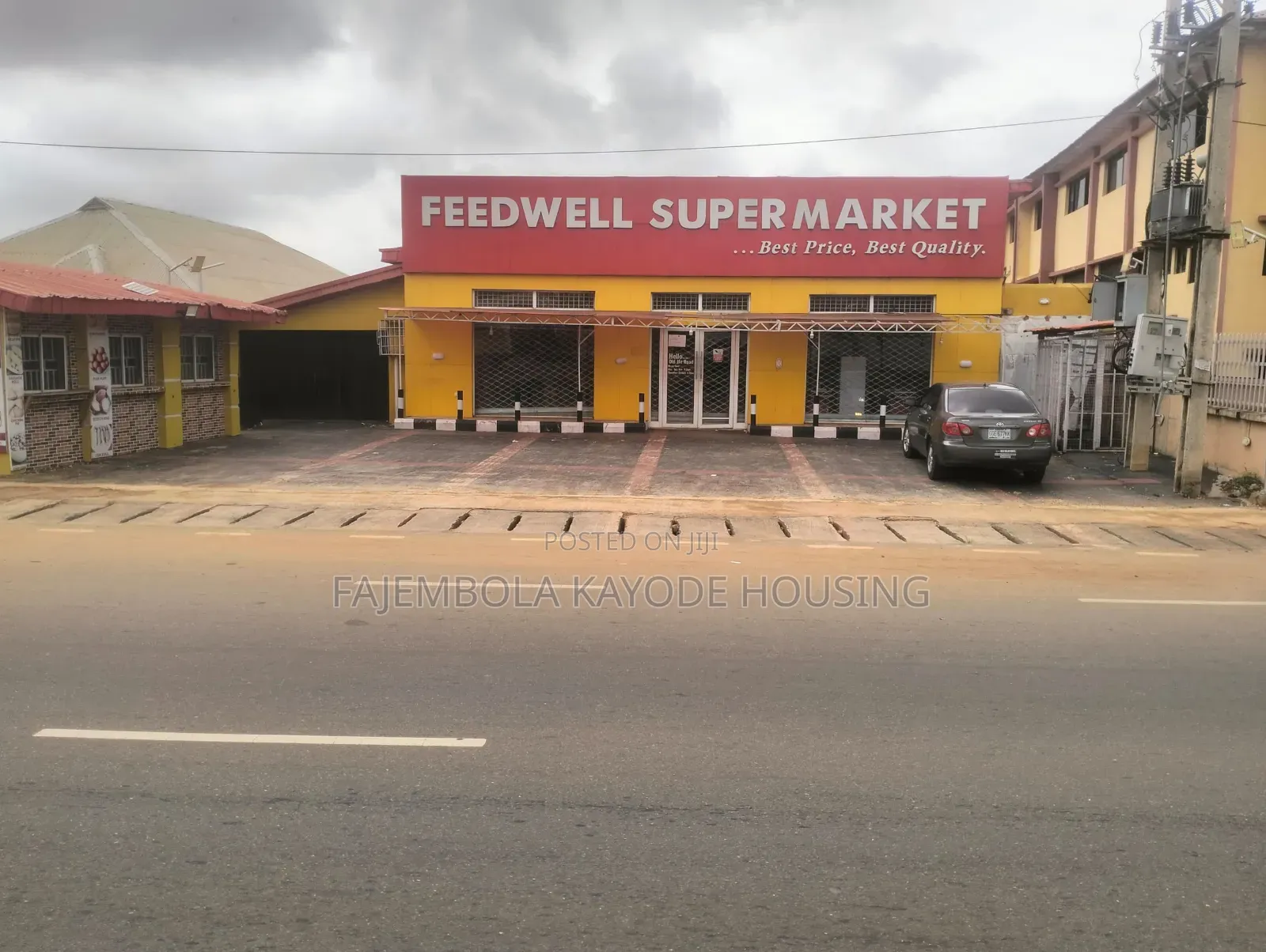 A Supermarket at Old Ife Road in Alakia