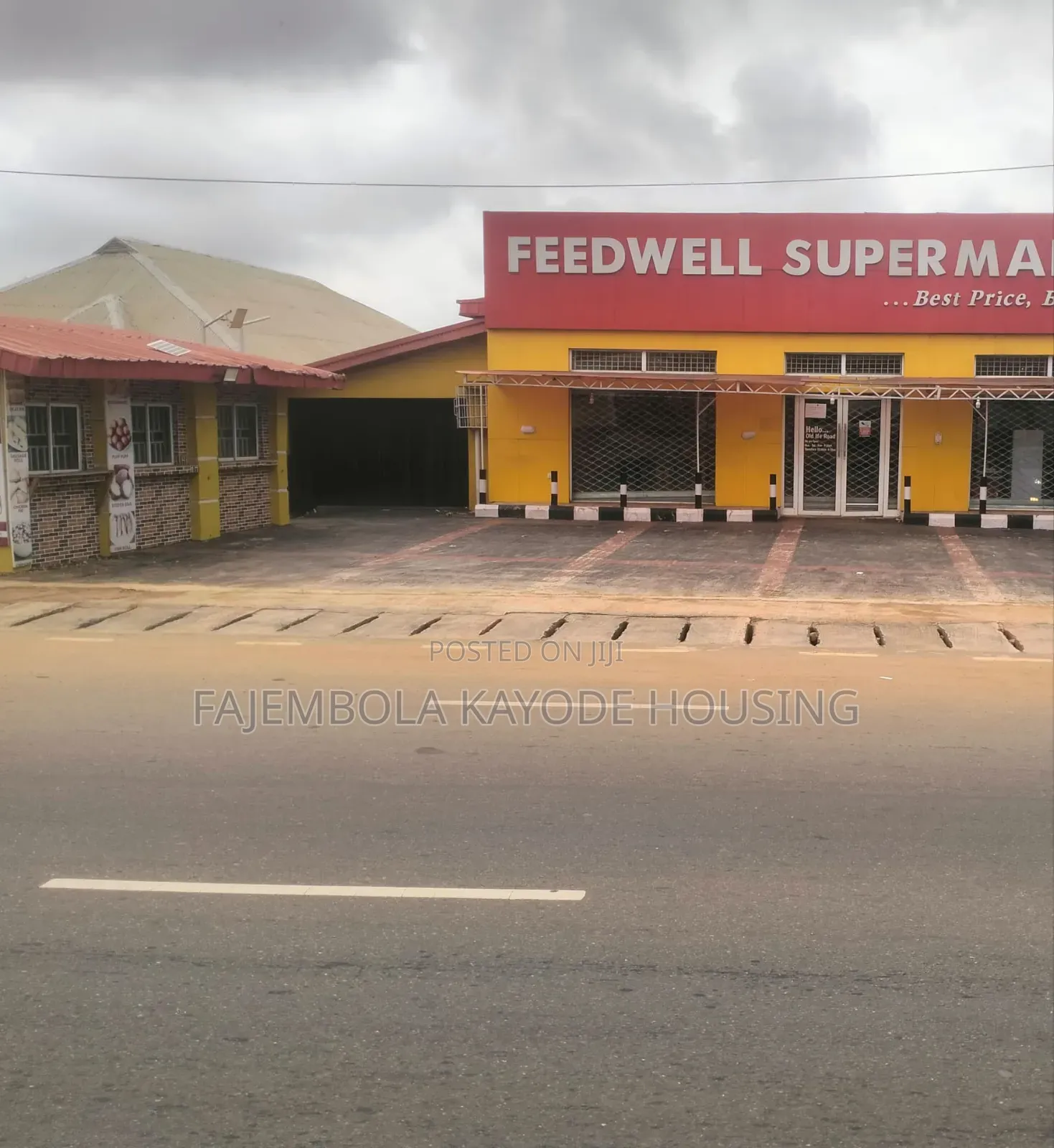 A Supermarket at Old Ife Road in Alakia