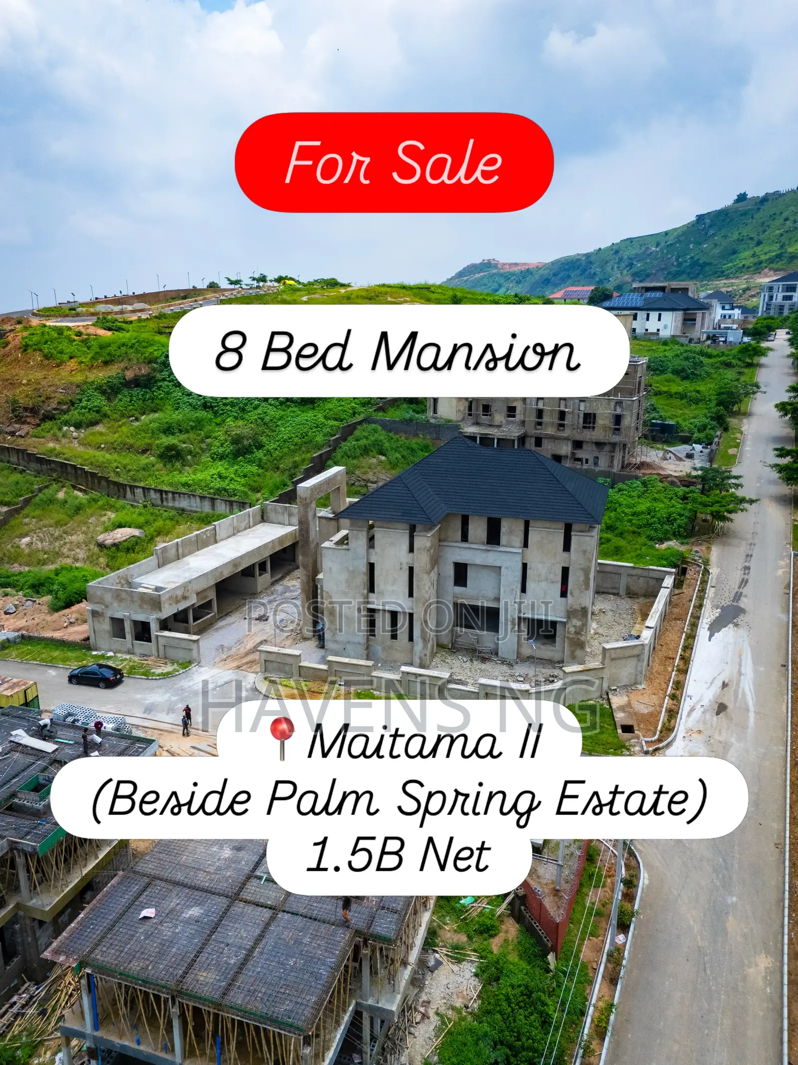 8bdrm Mansion in Maitama for sale in Maitama