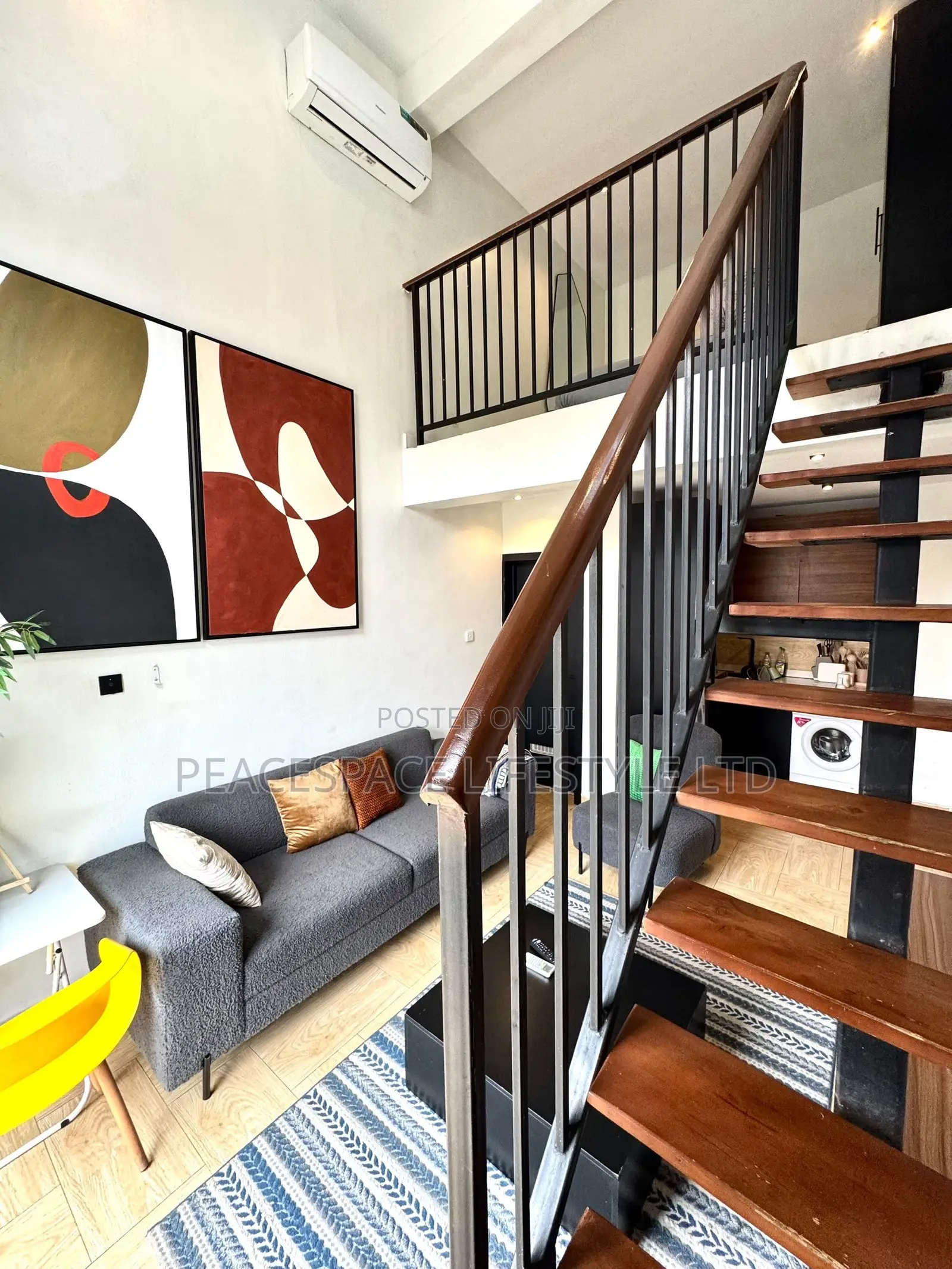 1-Bedroom Loft Apartment — Yaba in Yaba