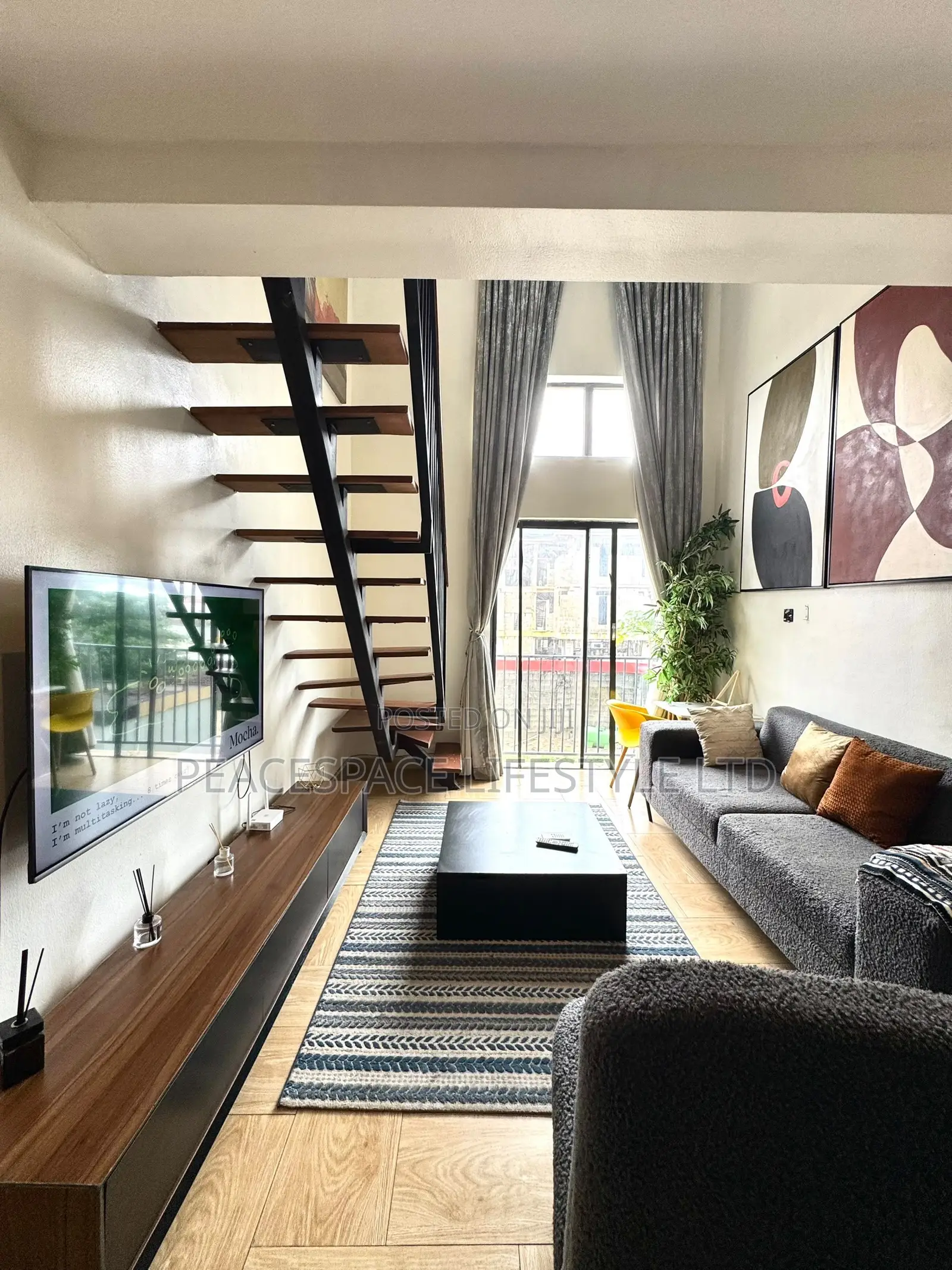 1-Bedroom Loft Apartment — Yaba in Yaba