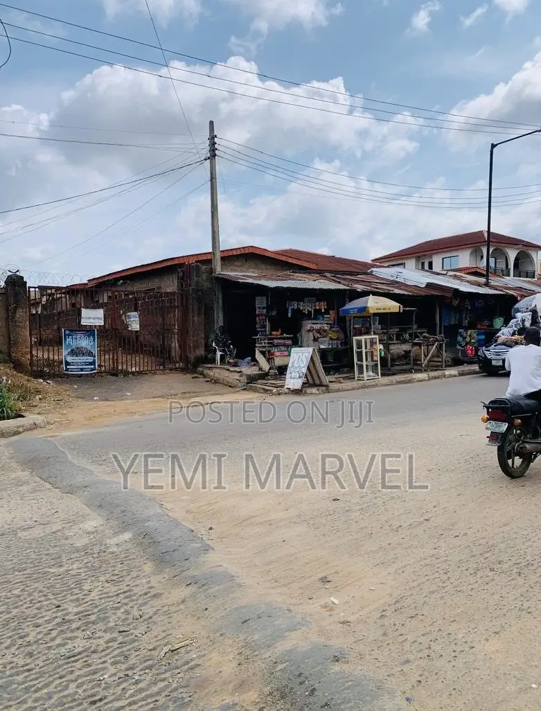 A Standard Commercial 2 Plot of Land Facing the Main Road of Oluyole in Oluyole Estate