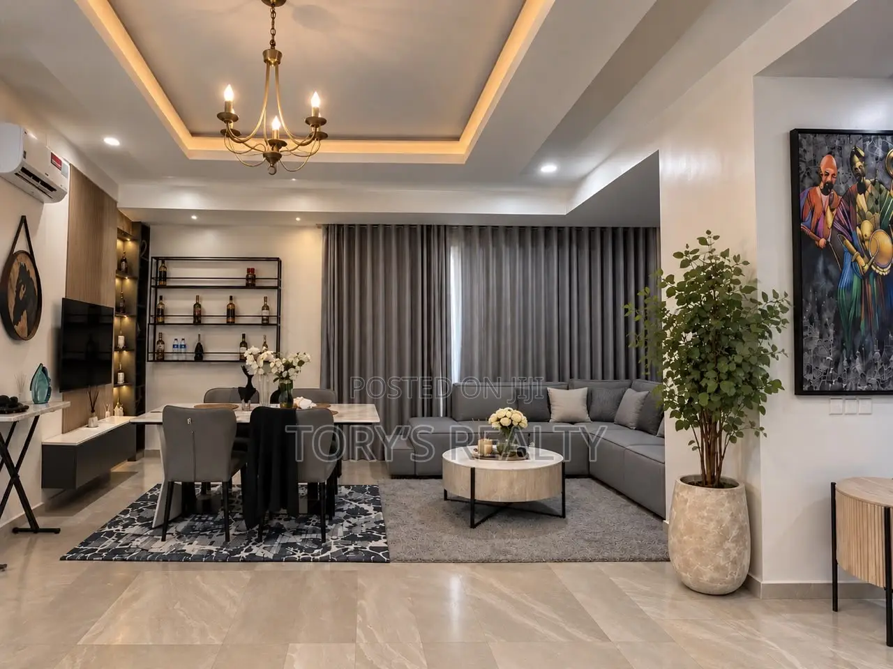 Furnished 2bdrm Maisonette in Ikoyi S.W for rent in Ikoyi S.W