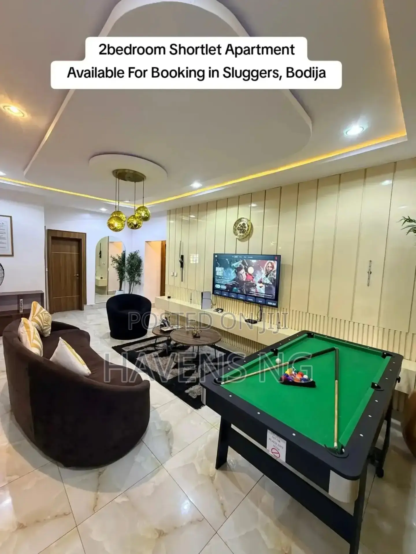 Luxury 2-Bedroom Smart Apartment in Bodija