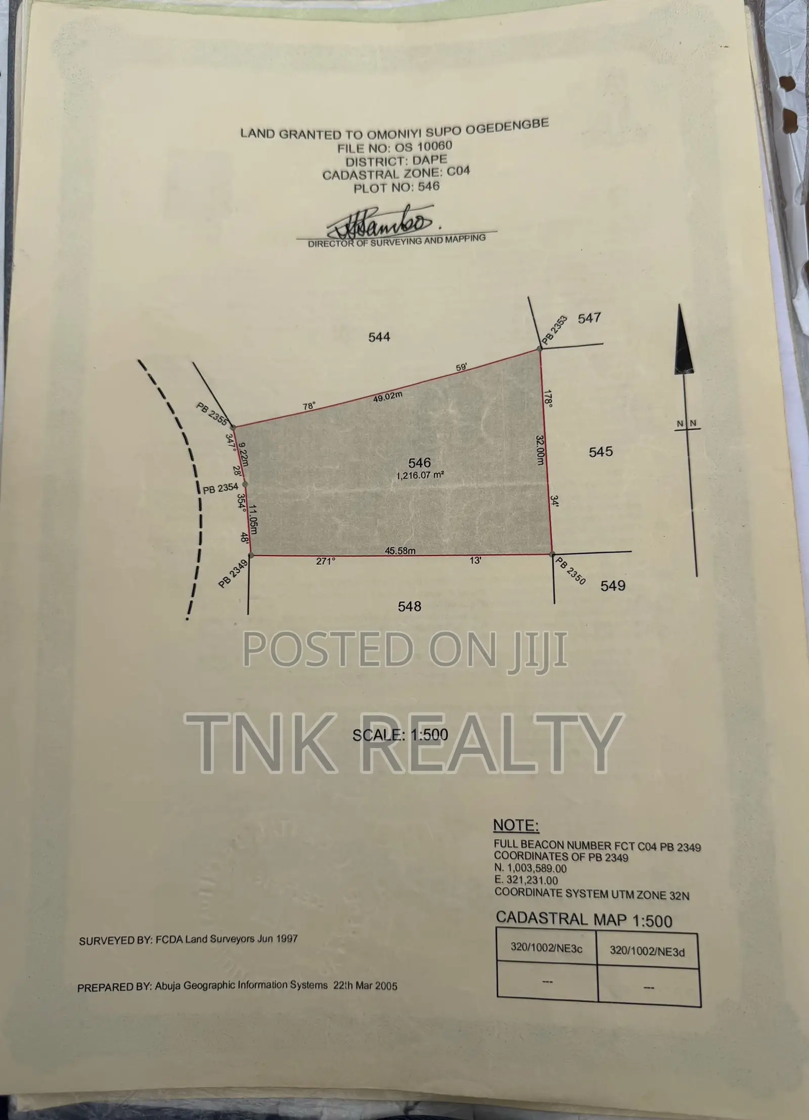 Residential Plot for Sale in Dape District in Dape