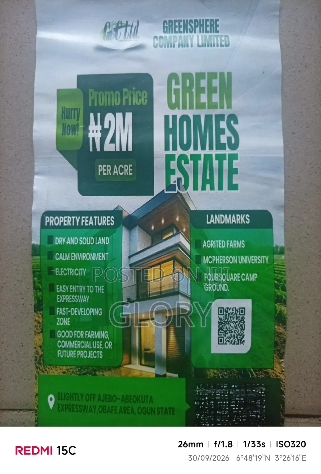 Greens Phere Company Limited in Obafemi-Owode