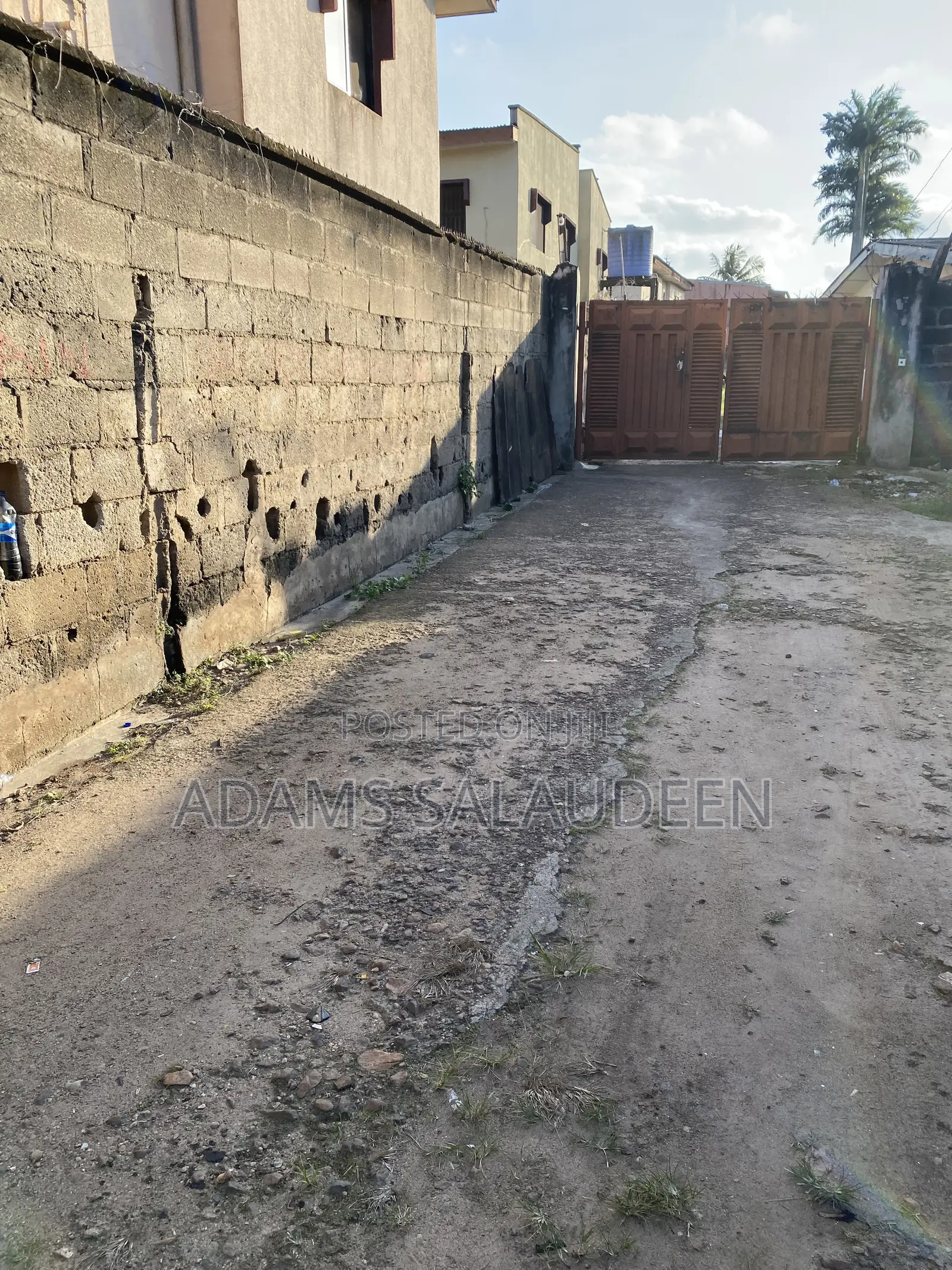 A Full Plot and Half Land Available for Sale in a Very Busy Area in Abule Egba