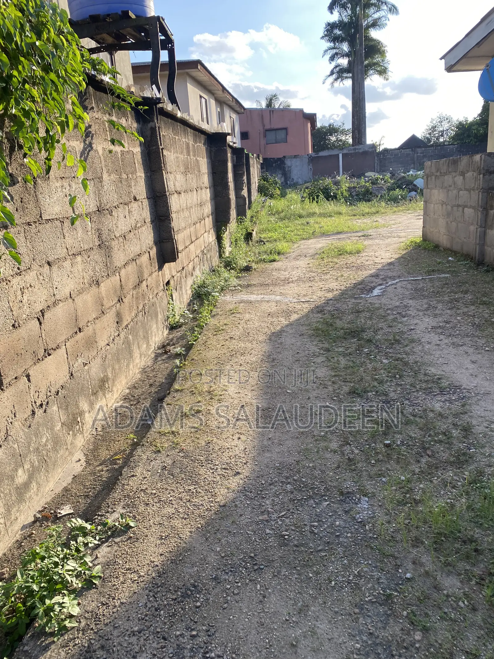 A Full Plot and Half Land Available for Sale in a Very Busy Area in Abule Egba